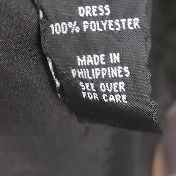 BCX One Shoulder Paisley Print Dress Purple/ Black S Bohon Castlecore  Fairycore - Picture 10 of 10